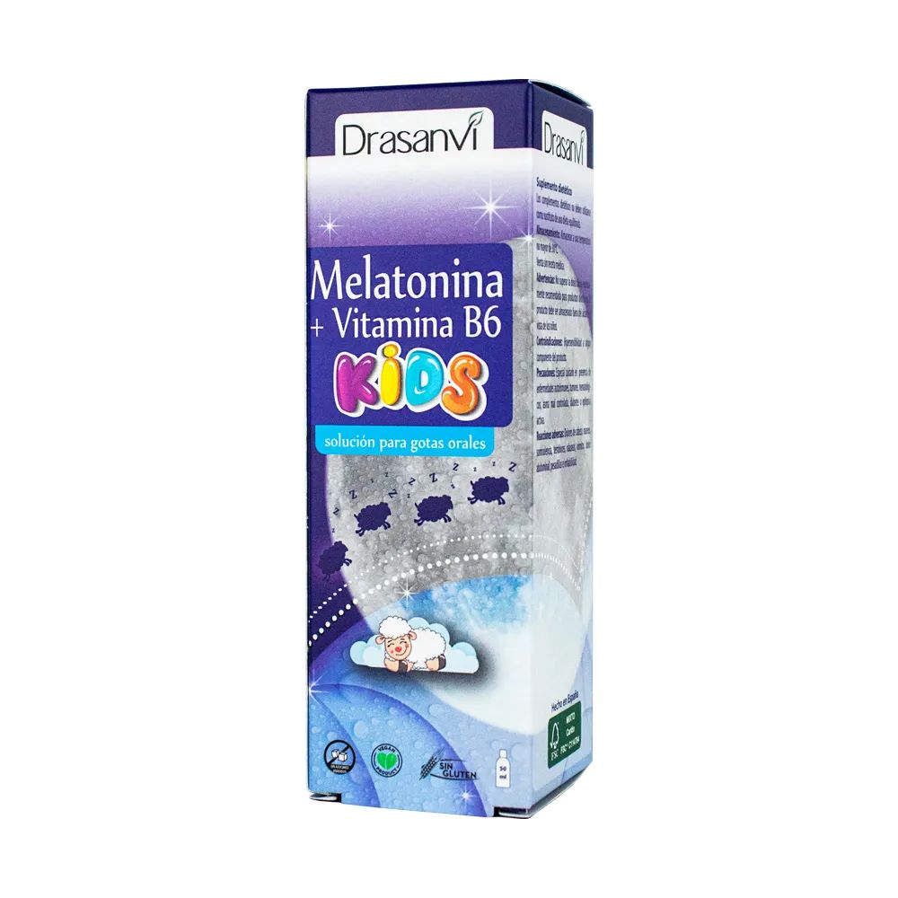 MELATONINA y VITAMINA B6 KIDS - GOTAS x 50ml