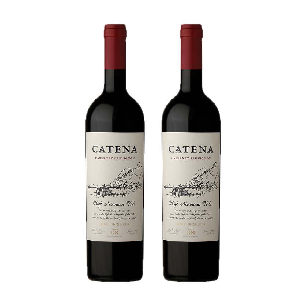 Pack Vino Tinto CATENA Cabernet Sauvignon Botella 750ml x 2un