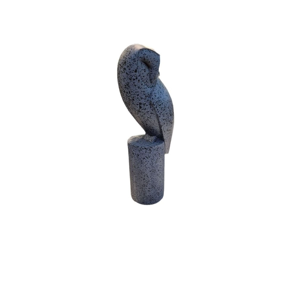 Adorno Decorativo de Búho Moderno con Acabado Granulado - Adorno Elegante para Sala Regalo Ideal Gris Adorno Decorativo de Búho Moderno con Acabado Granulado - Adorno Elegante para Sala Regalo Ideal Gris