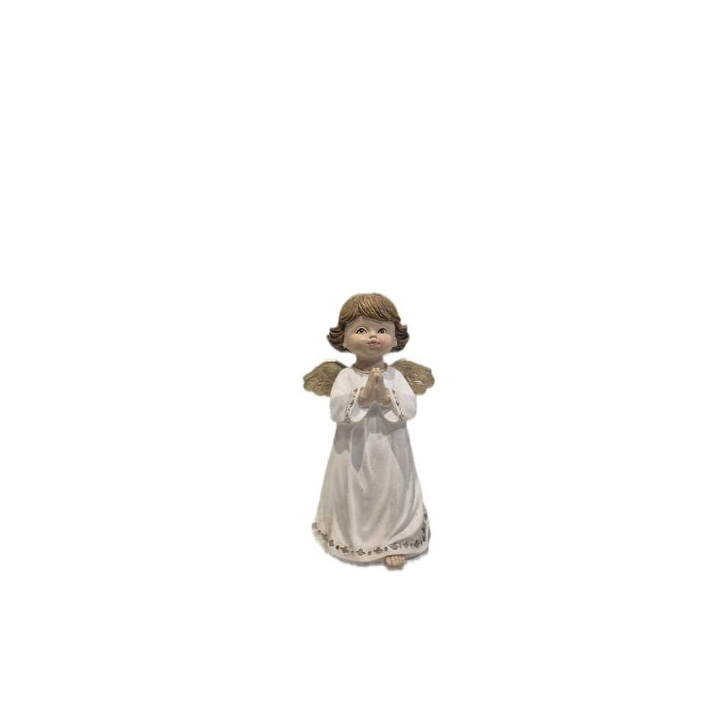 Adorno Decorativo Ángel Infantil en Oración - Adorno Elegante para Sala Regalo Ideal Blanco Adorno Decorativo Ángel Infantil en Oración - Adorno Elegante para Sala Regalo Ideal Blanco