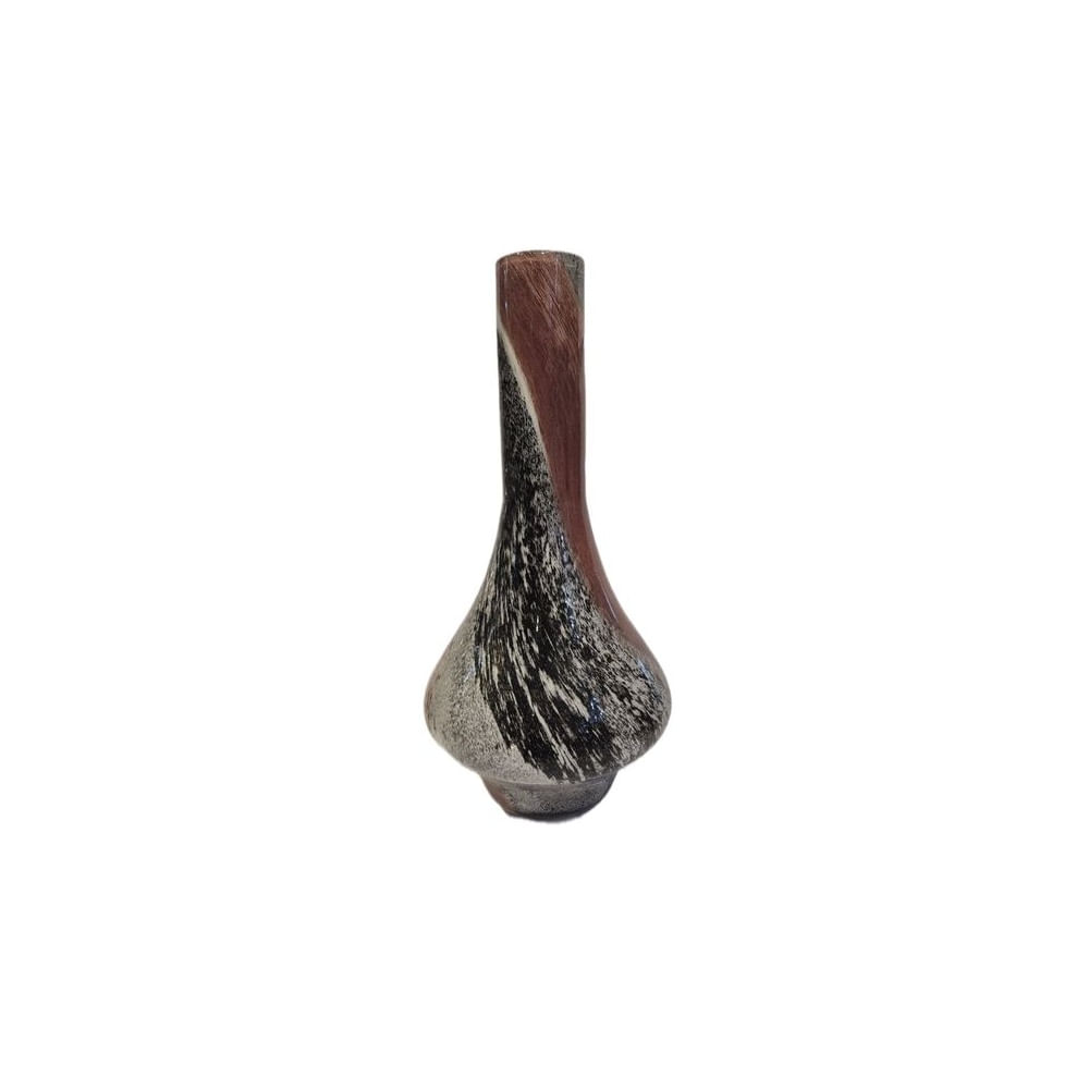 Jarrón Decorativo de Vidrio Diseño Marmoleado -Adorno Elegante para Sala Regalo Ideal Jarrón Decorativo de Vidrio Diseño Marmoleado -Adorno Elegante para Sala Regalo Ideal