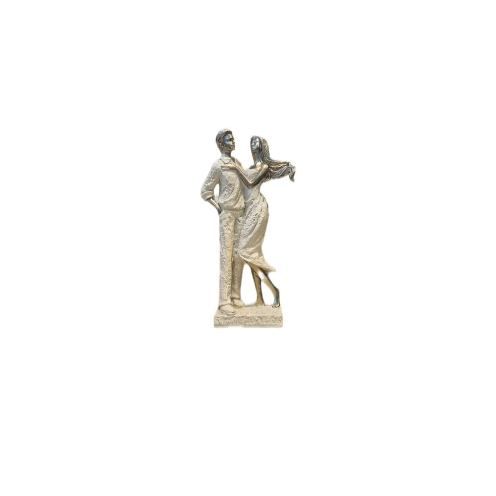Adorno Decorativo Pareja Enamorada - Adorno Romántico Regalo Ideal para San Valentín Blanco Adorno Decorativo Pareja Enamorada - Adorno Romántico Regalo Ideal para San Valentín Blanco