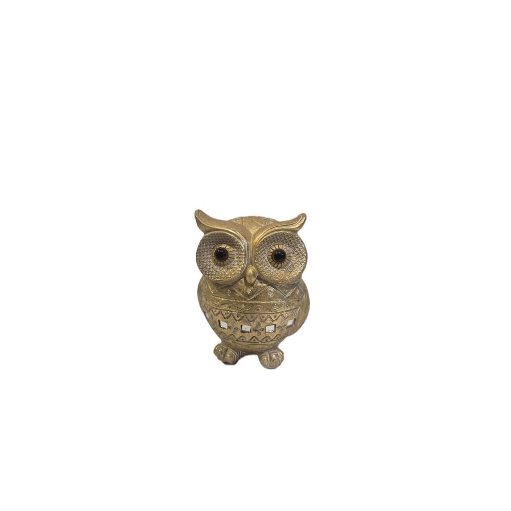 Adorno Decorativo Búho Dorado con Detalles Espejados - Adorno Elegante para Sala Regalo Ideal Adorno Decorativo Búho Dorado con Detalles Espejados - Adorno Elegante para Sala Regalo Ideal
