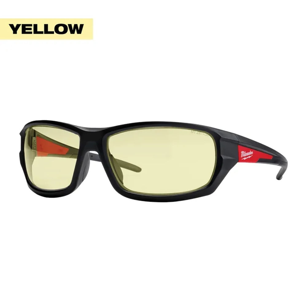 Gafas de seguridad de alto rendimiento amarillas antivaho 48-73-2121 Milwaukee Standard Amarillo