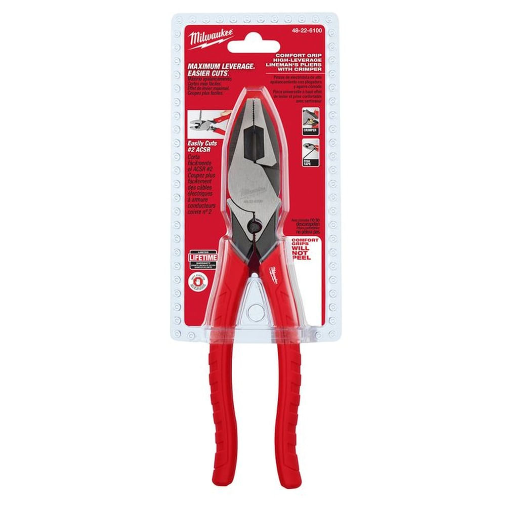 Alicates de liniero de alto apalancamiento 9"" Milwaukee 48-22-6100