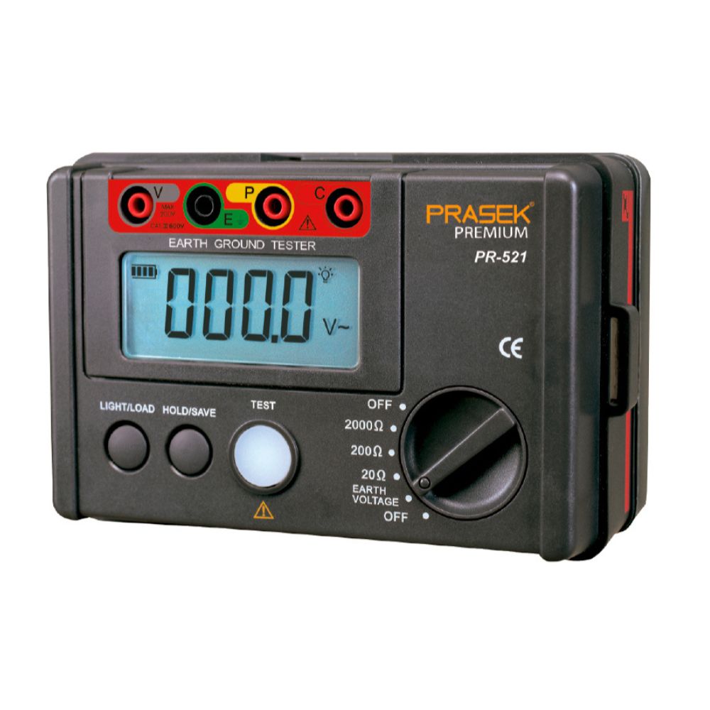 Telurometro digital PRASEK PR-521 2000 OHMIOS