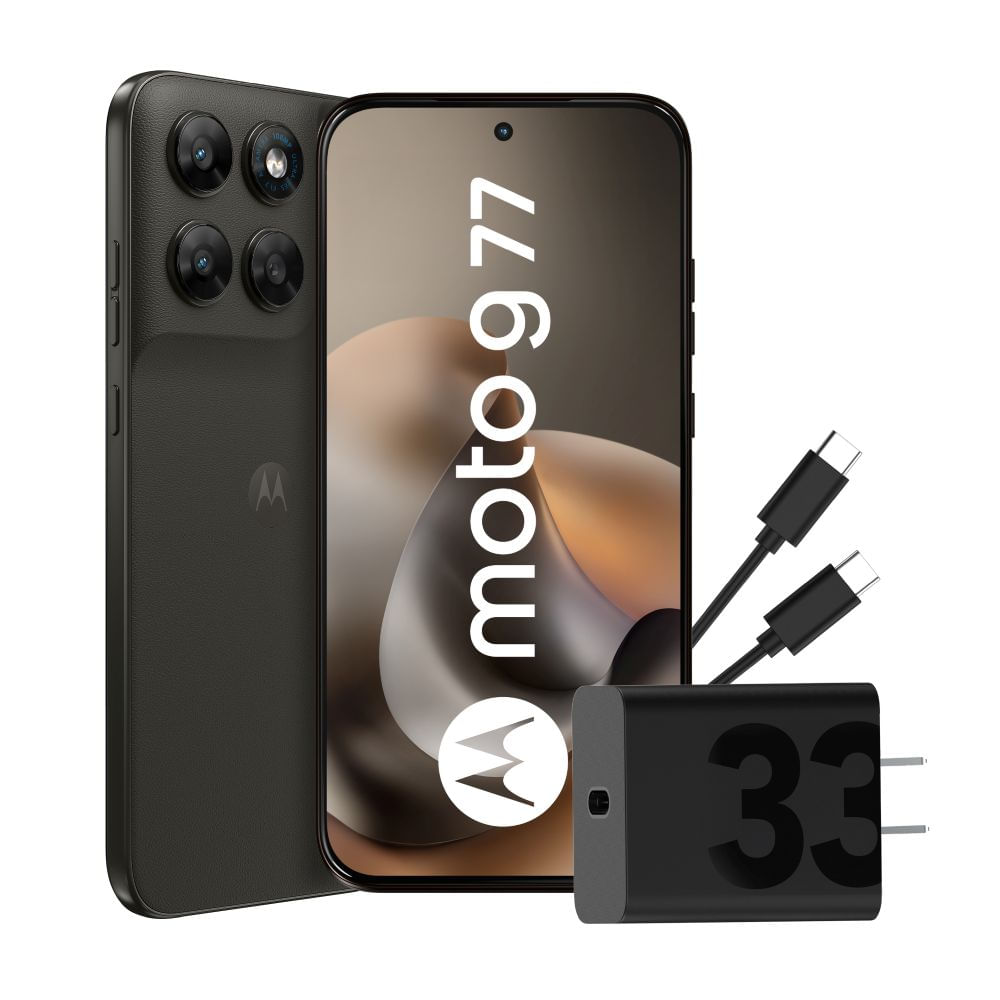 Celular Motorola G77 8GB + 256GB Negro