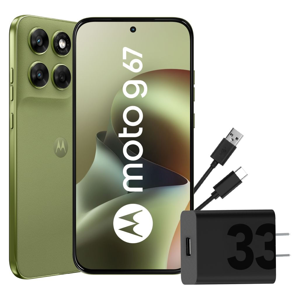 Celular Motorola G67 4G + 256GB Lima