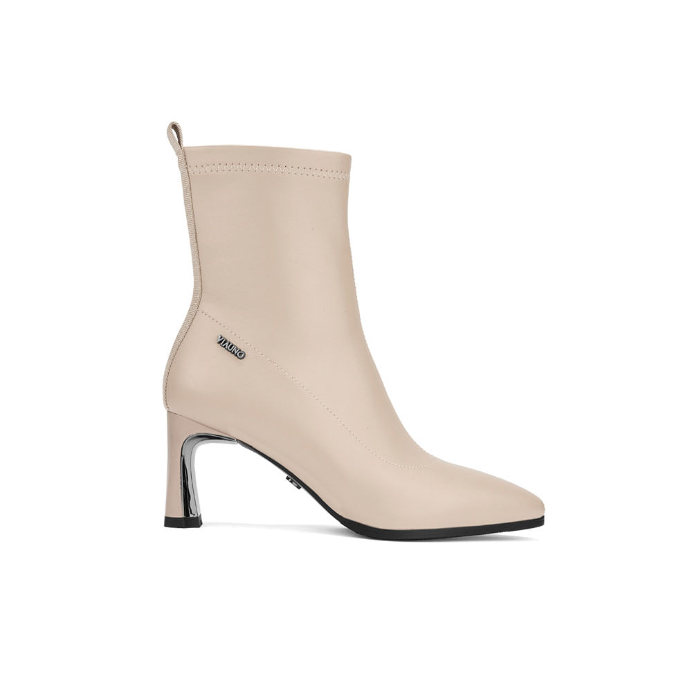 Botines Via Uno Mujer Bk264-H942B Beige 37