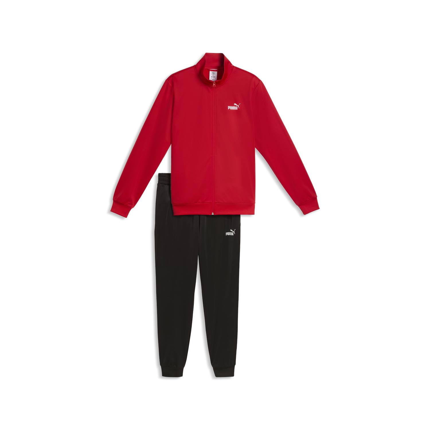 Conjunto Buzo Deportivo Puma Hombre 692630 11 Ess Poly Suit Rojo