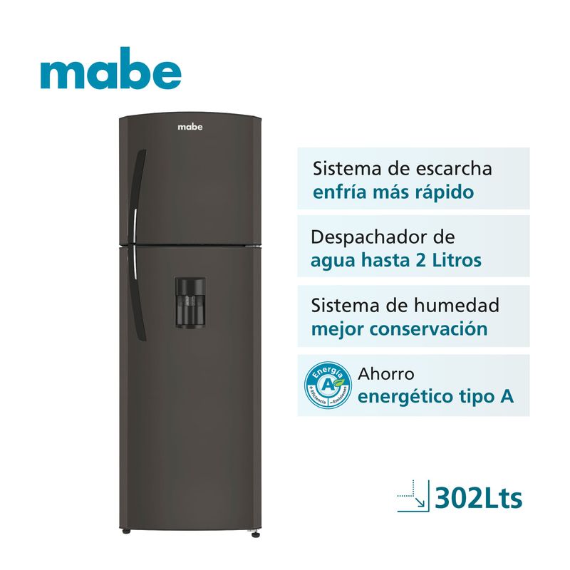 Refrigeradora Mabe 302Lt Frost RMC320FAPG