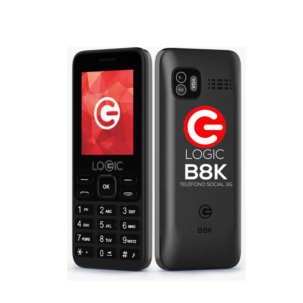 LOGIC B8K SOCIAL CONECTIVIDAD 3G COLOR NEGRO