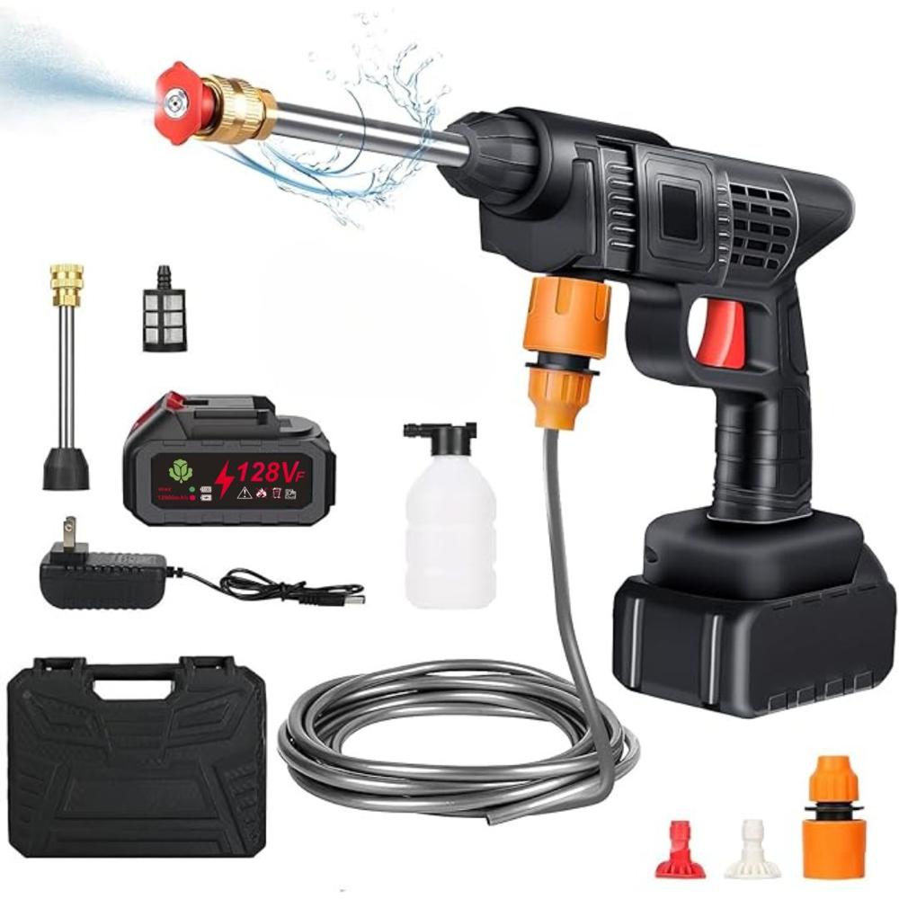Hidrolavadora Alta Presión Inalámbrica 128Vf Auto Hidrojet Lavado