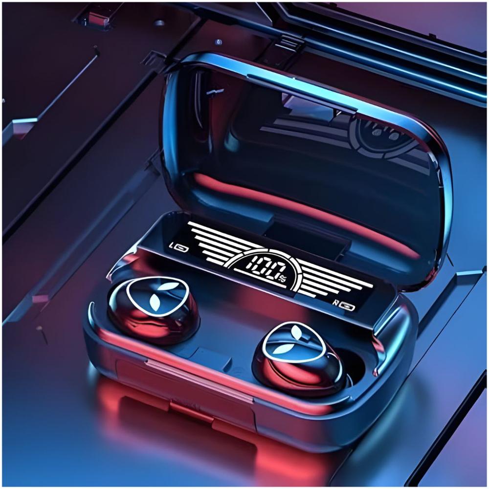Audífonos Inalámbricos Bluetooth M20 Auriculares Gamer Táctil Pantalla Digital Negro