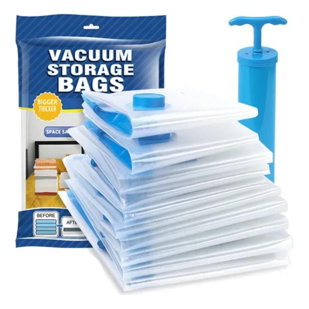 Pack de 20 Bolsas al Vacío 3 Medidas con aspiradora Manual