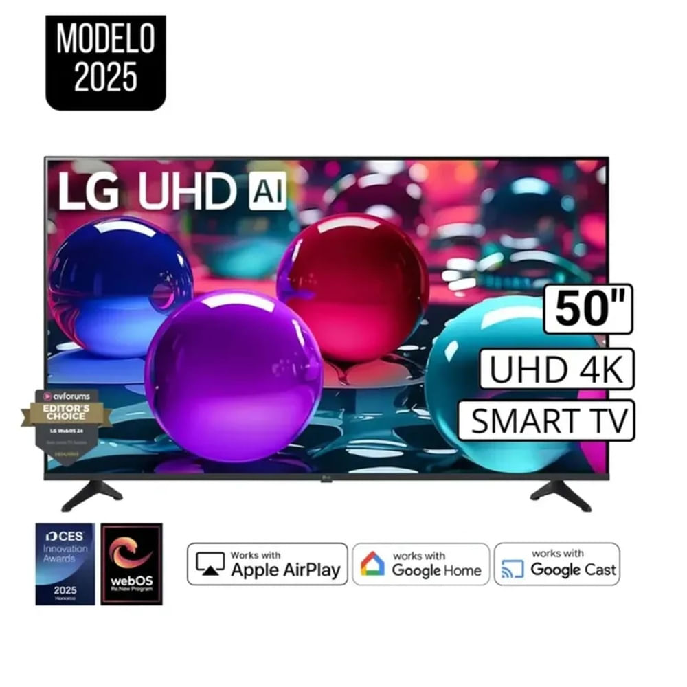 TELEVISOR LG 50"" 50UA7300PSB UHD 4K THINQ AI 2025