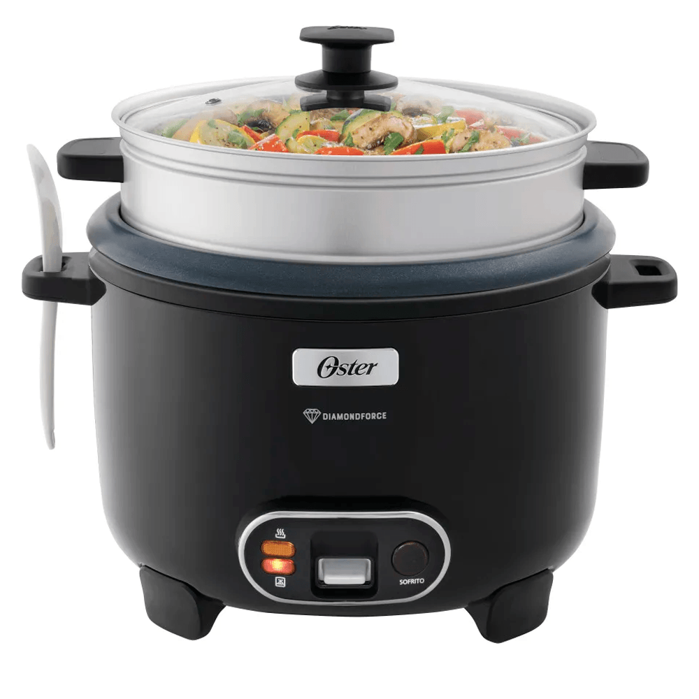 Olla Arrocera 3 en 1 Oster 2.6 Litros CKSTRC15DFBLK