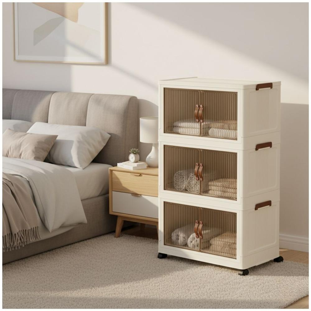 Estante Organizador Armario Zapatera Multifuncional Plegable 71x48x24cm