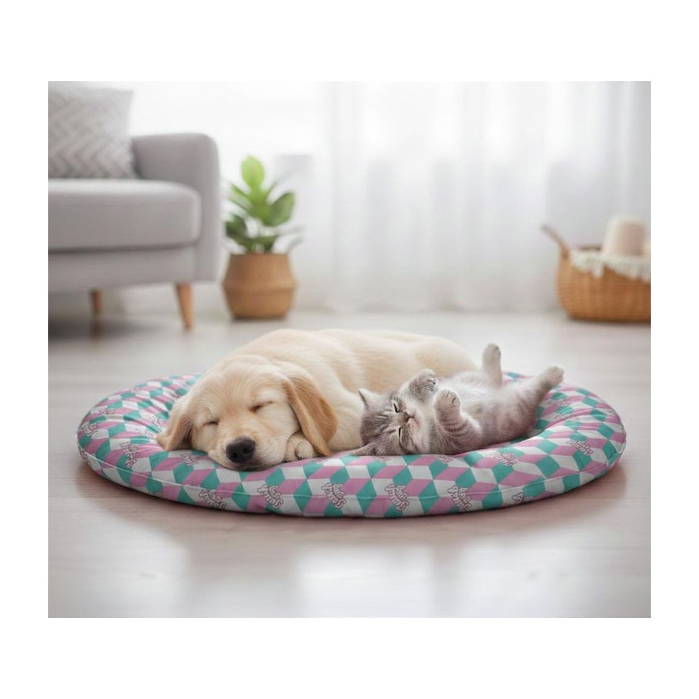 Manta Refrigerante Acolchada para Mascotas – 65 cm - CUADRADITOS Celeste Manta Refrigerante Acolchada para Mascotas – 65 cm - CUADRADITOS Celeste