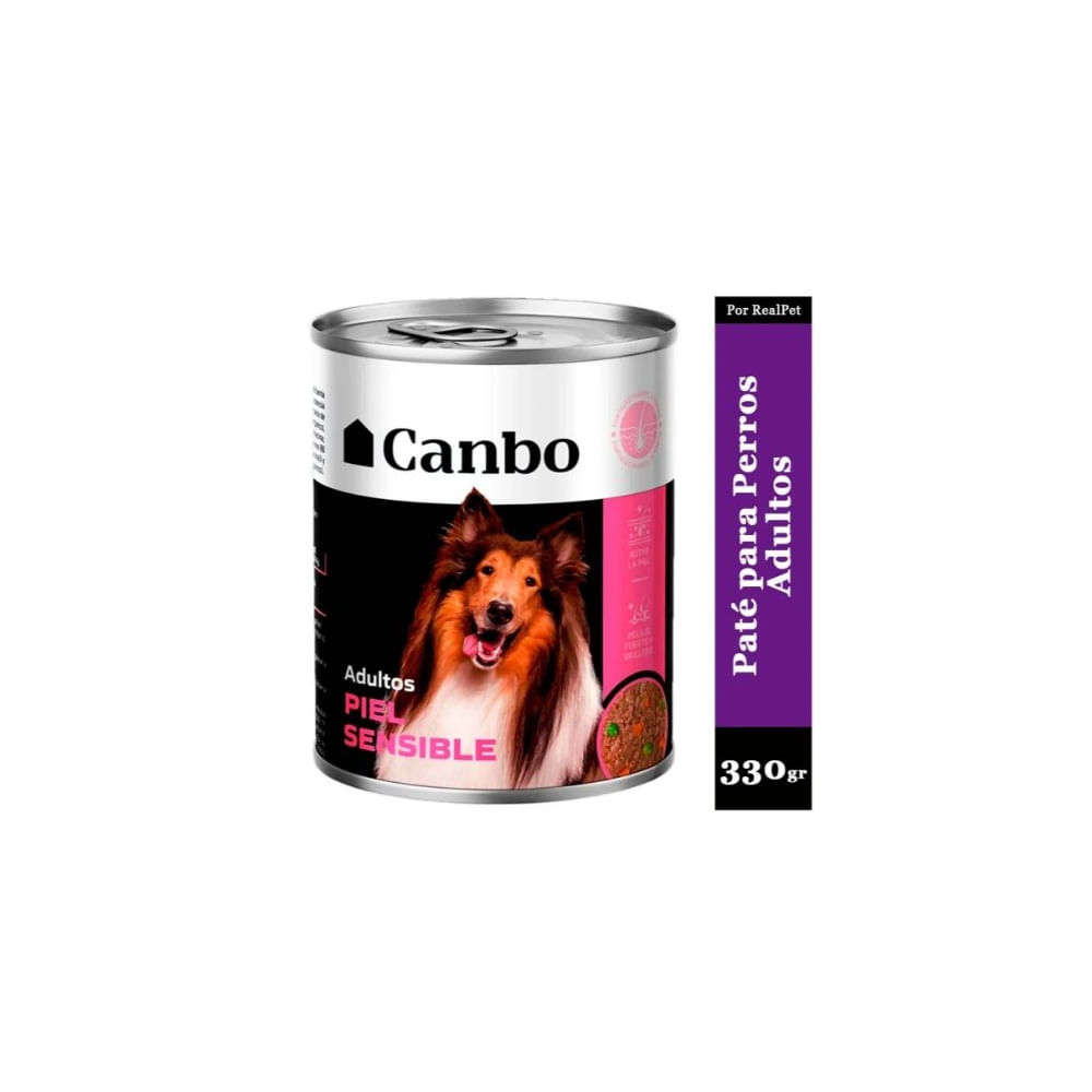 Canbo Paté Adulto Piel Sensible - 330 gr Canbo Paté Adulto Piel Sensible - 330 gr