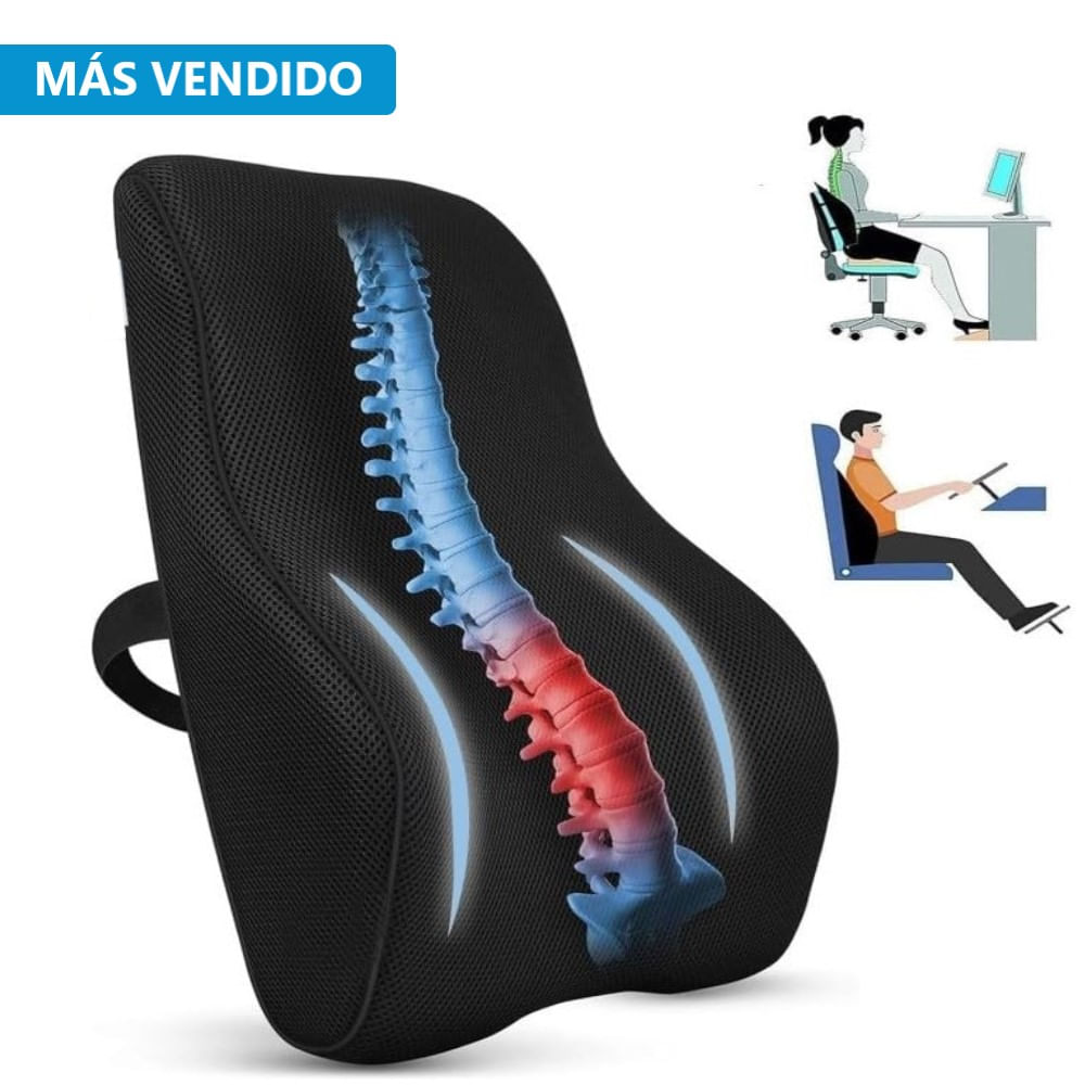 RESPALDAR LUMBAR GEL TECH DE AGUA PREMIUM