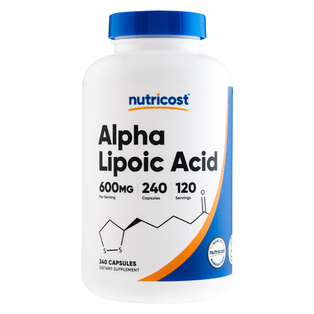 Ácido Alfa Lipoico - Nutricost - 240 Cápsulas