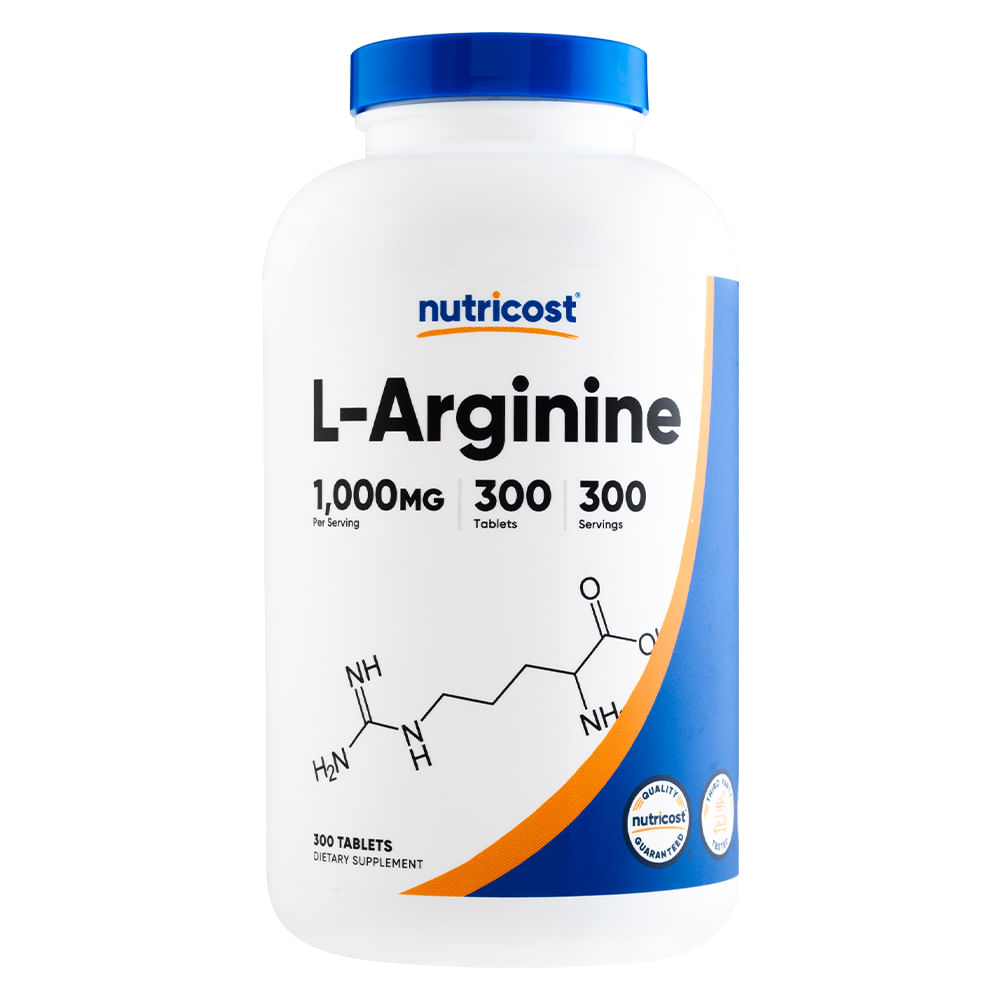 L-Arginina - Nutricost - 300 Tabletas