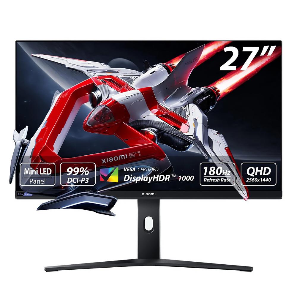 Monitor Gaming Xiaomi G Pro 27i - Mini LED 2K 180Hz y 1000 Nits.