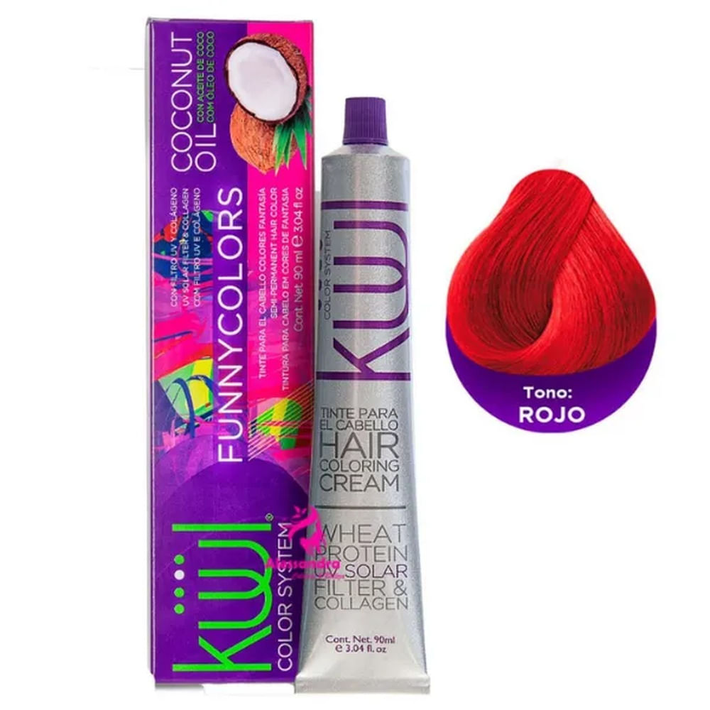 Tinte Kuul Funny Colors color fantasia tono Rojo