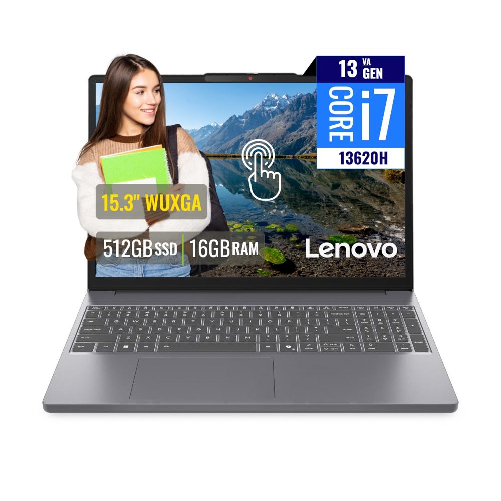 Laptop Lenovo IdeaPad Slim 3 15IRH10 Intel Core i7 13620H 16GB RAM 512GB SSD 15.3 Tactil 83K100KCLM
