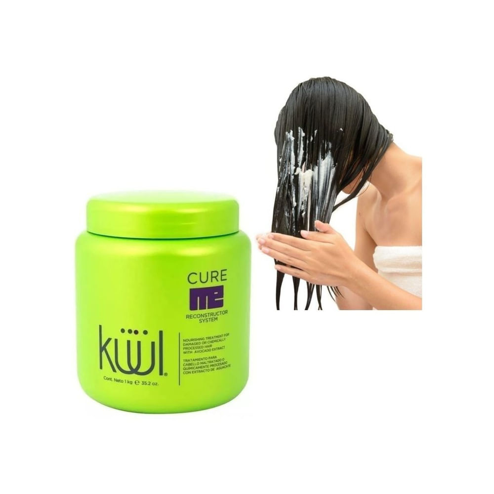 Tratamiento Capilar Kuul Cure Me Reconstructor System 1kg
