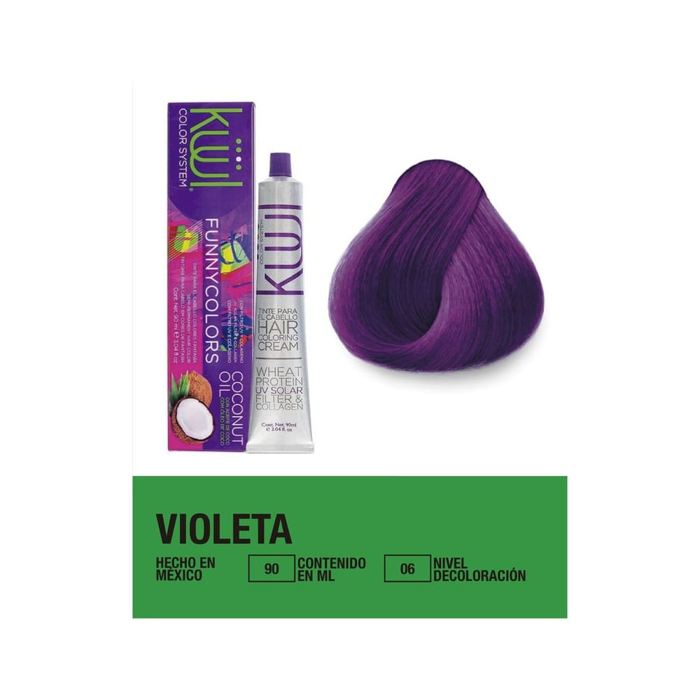 Tinte Kuul Funny Colors color fantasia tono Violeta