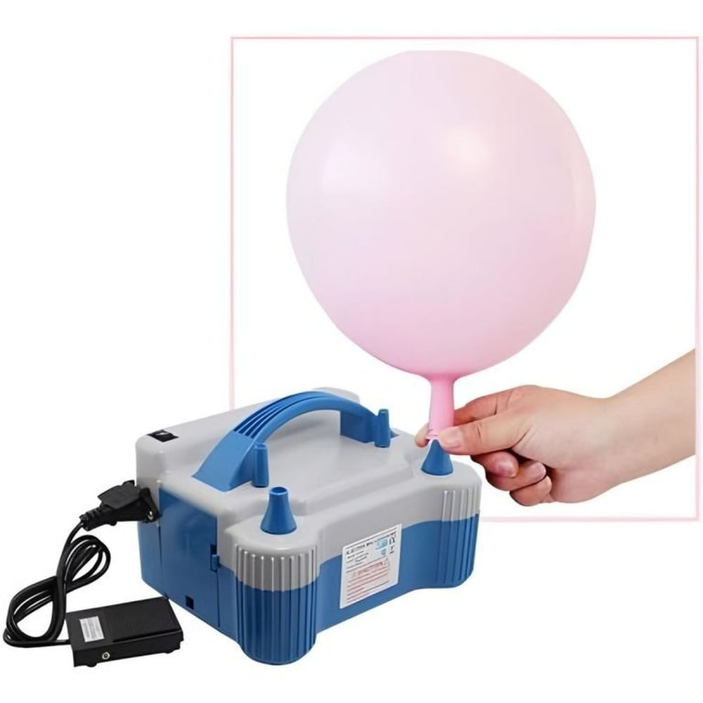 inflador eléctrico de globos profesional fiesta celebracion