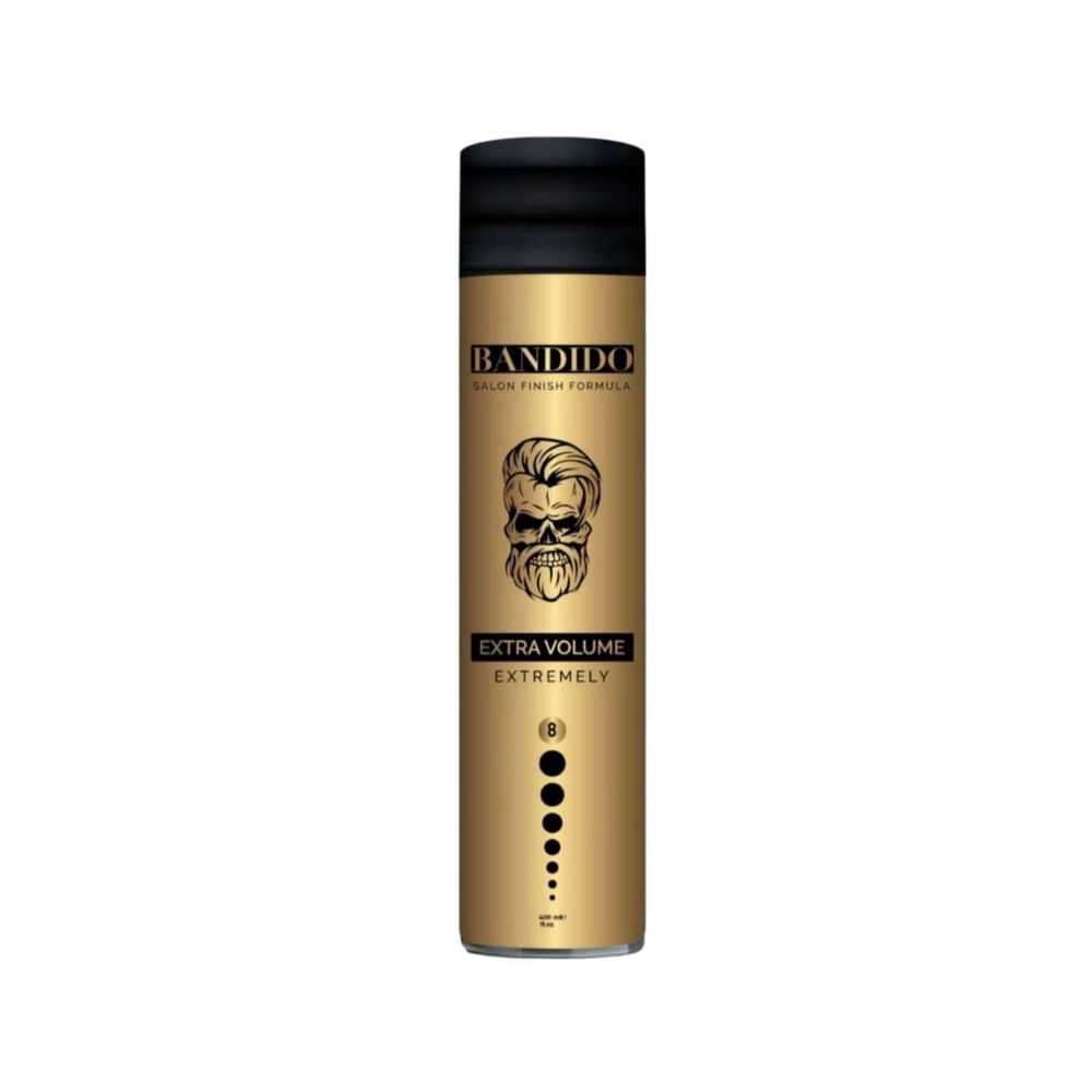 Laca spray fijadora de cabello Bandido Extremely Gold 400ml