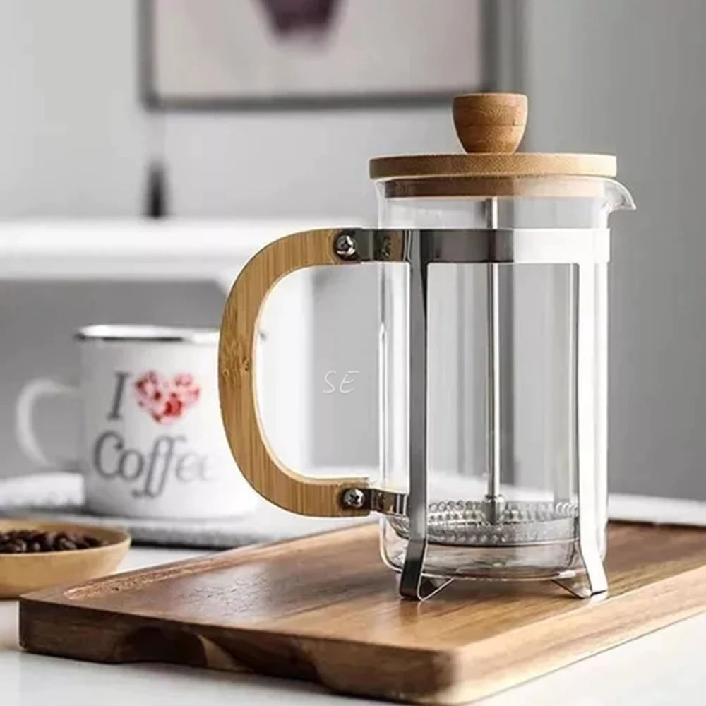 Cafetera prensa BAMBU 800 ml