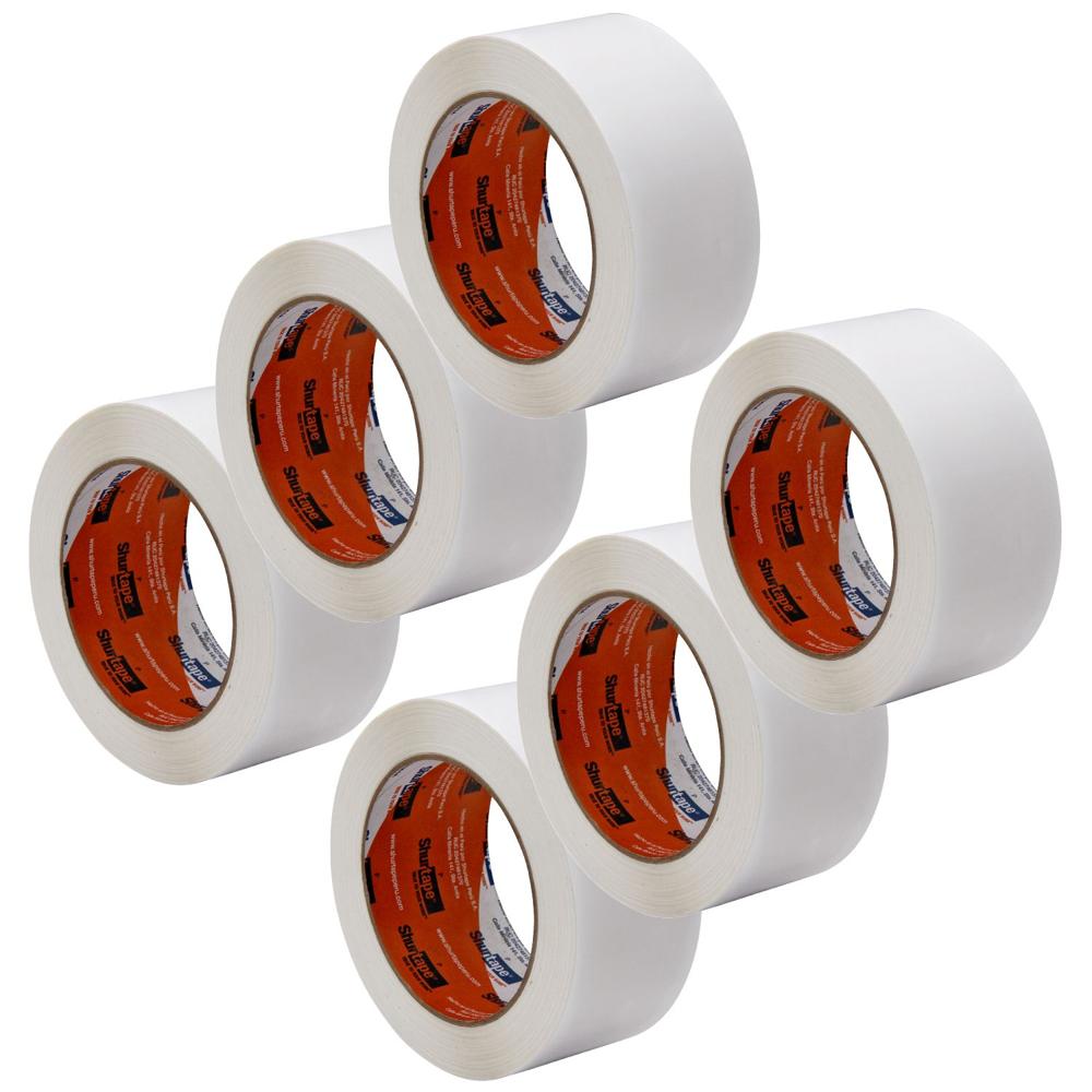 Cinta de Embalaje Blanco 48MM x 100M Pack x6