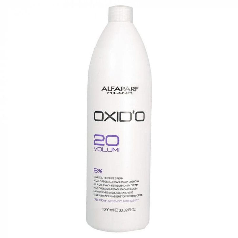 Peróxido Oxidante Oxido 20 Volumenes 1 Litro - Alfaparf