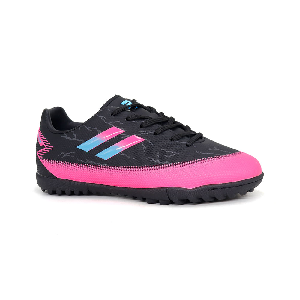Zapatillas De Fútbol Niño PATRICK NUNEZ/N26Q1 BLACK/FUCSIA