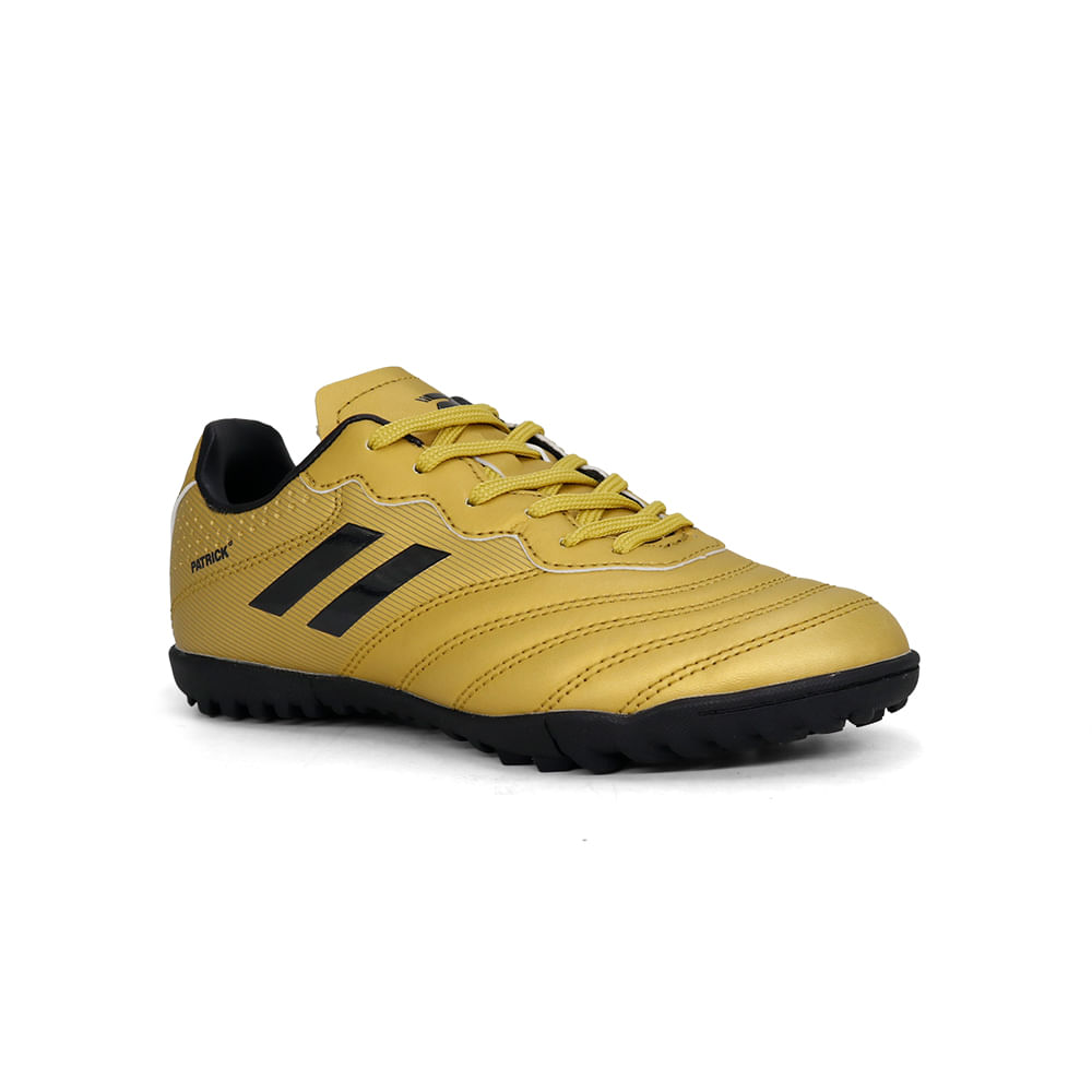 Zapatillas De Fútbol Niño PATRICK VINA/N26Q1 GOLD/BLACK