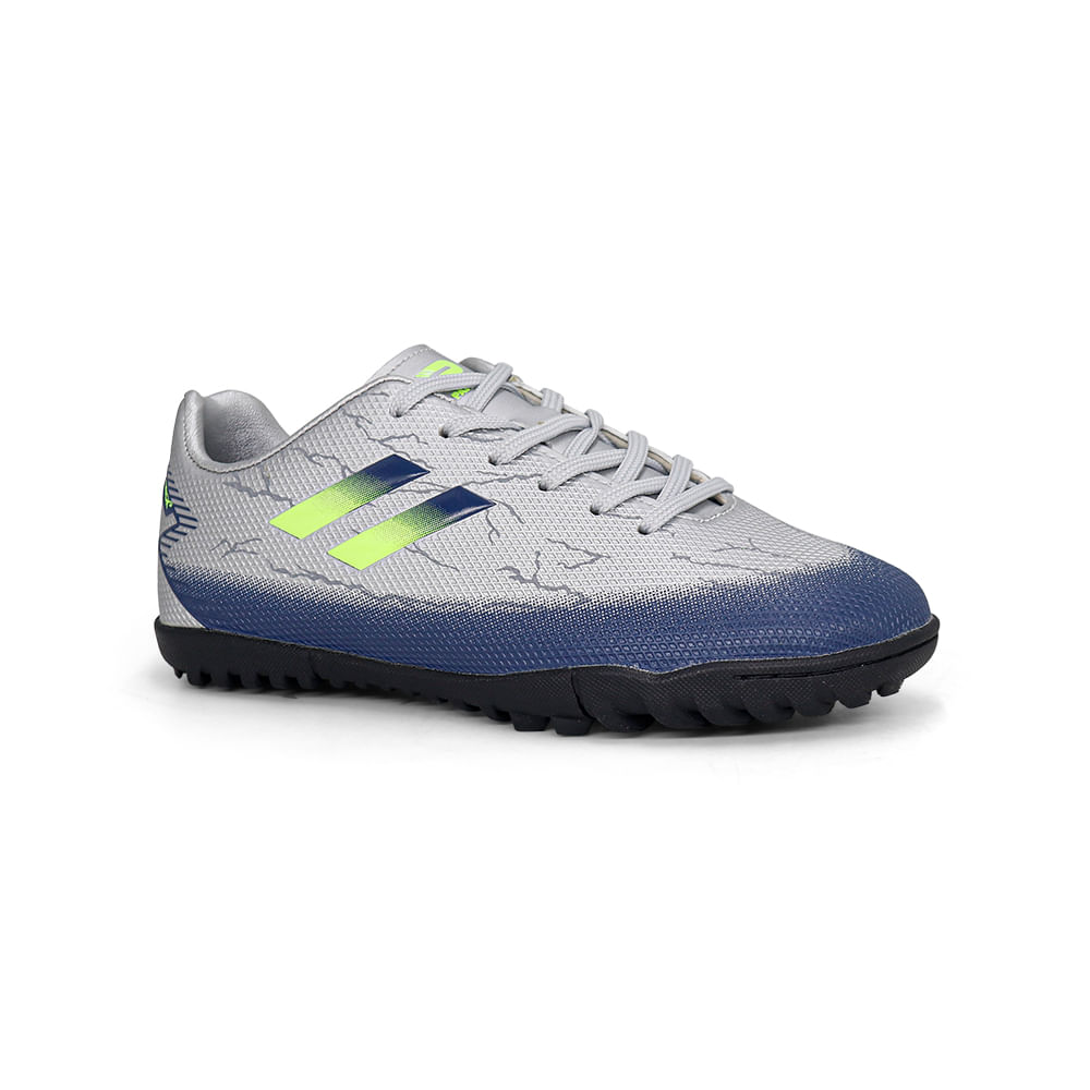 Zapatillas De Fútbol Niño PATRICK NUNEZ/N26Q1 SILVER/NAVY