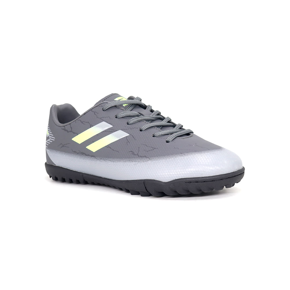 Zapatillas De Fútbol Niño PATRICK NUNEZ/N26Q1 GREY/LEMON