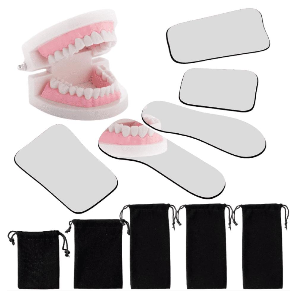 Espejos Intraorales Dentales de Fotografía Pack x5