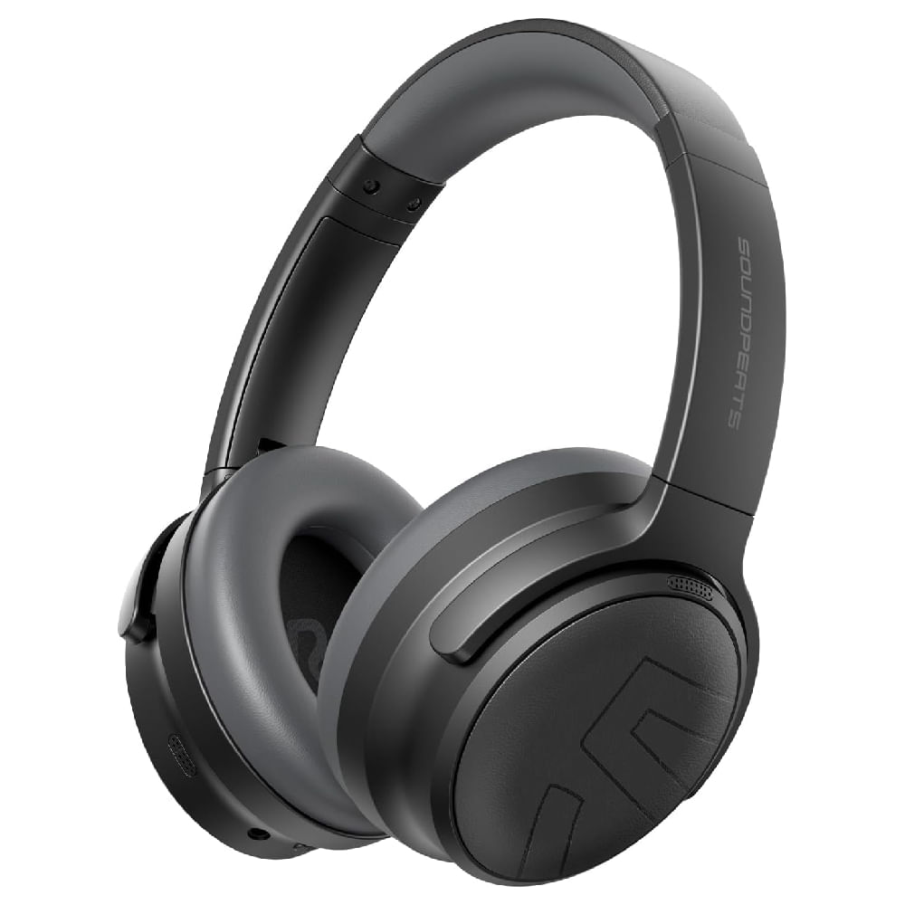 Soundpeats Space Pro Audífonos Over Ear Bluetooth Hi-Res LDAC con ANC Híbrido y 151H de Batería