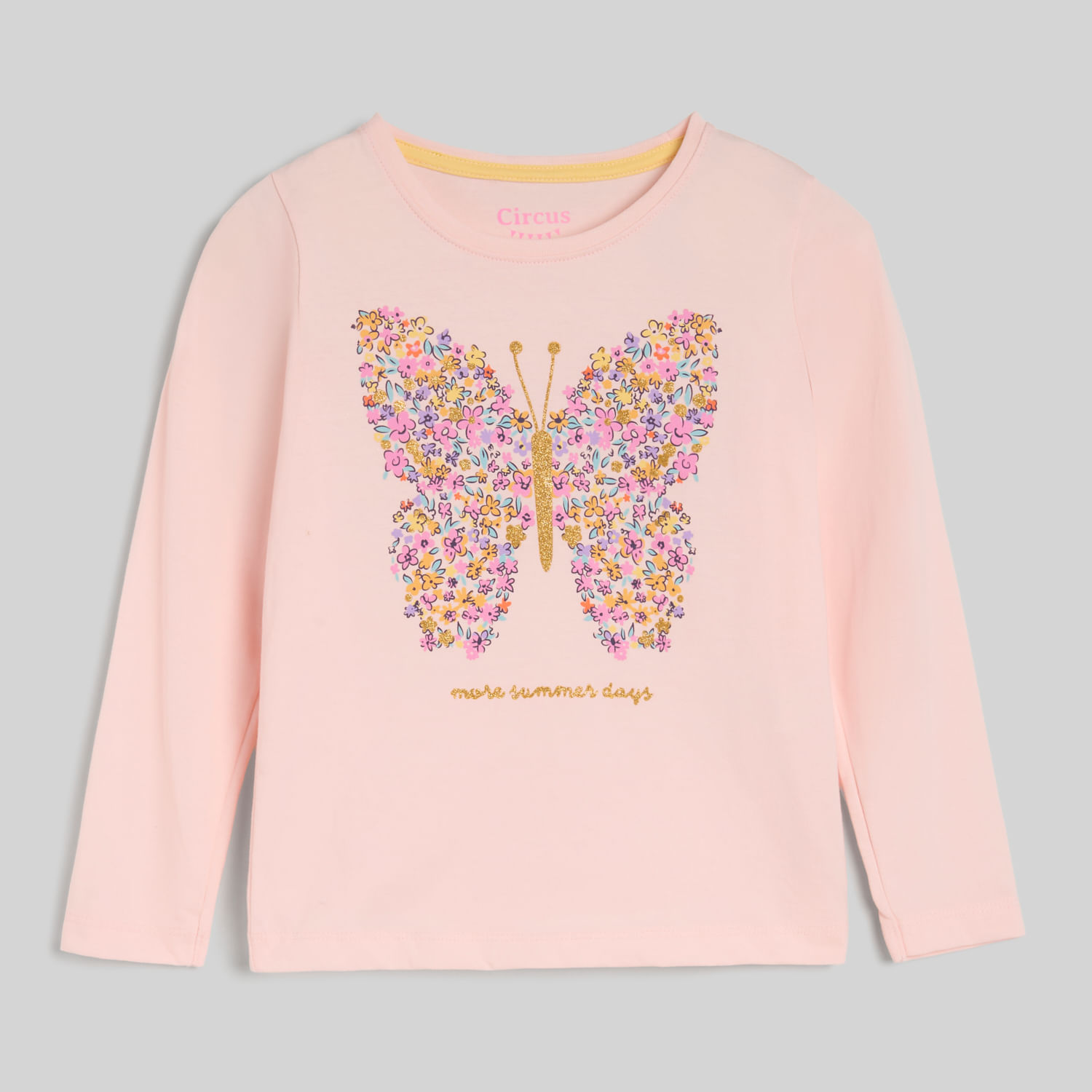 Polo Manga Larga Para Niña Bas Jer Circus