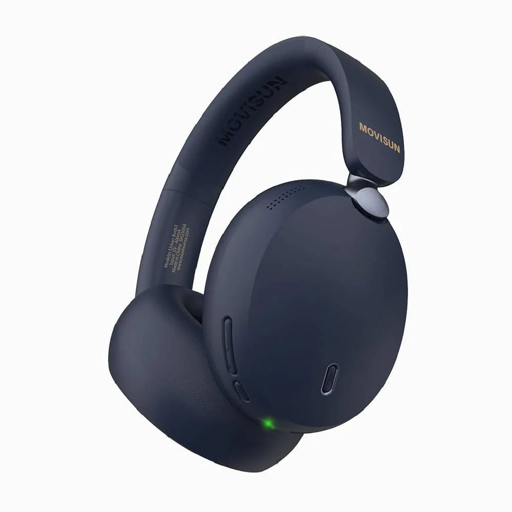 Audífonos Movisun Urban Buds 3 Bluetooth 5.4 con ANC y 55 Horas de Batería Azul
