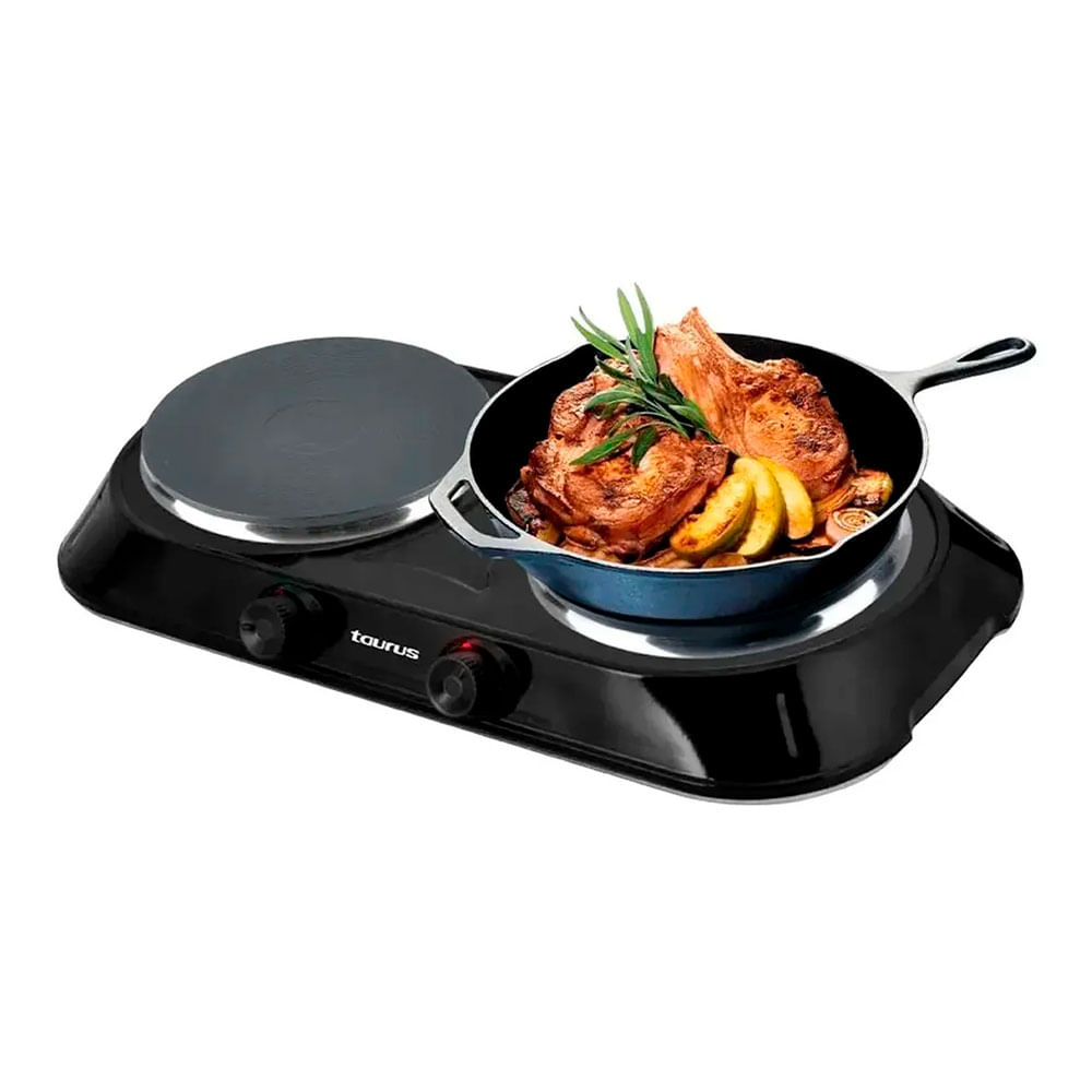 Cocina Electrica Taurus 2 Hornillas Fenix Duo