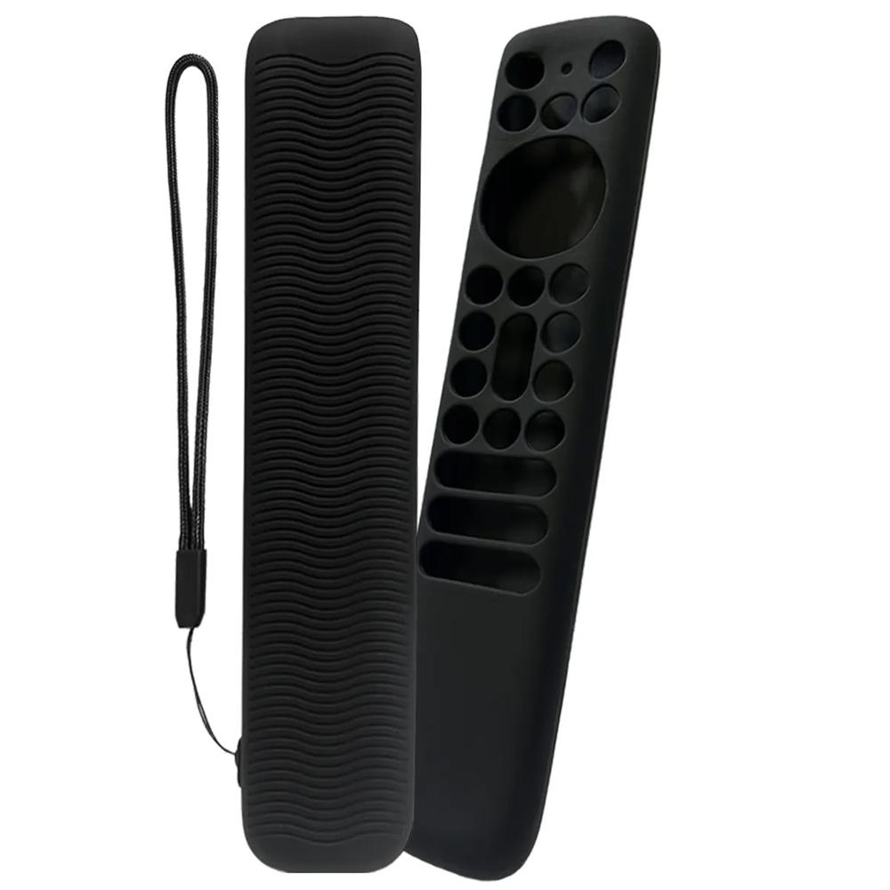 Funda Cerrada De Silicona Para Control Remoto TCL Tv RC902V Negro