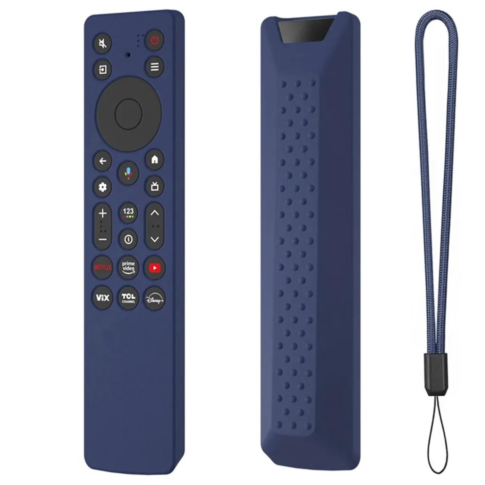 Funda Protector para Control TCL RC923 Modelo 2025 - Azul Marino