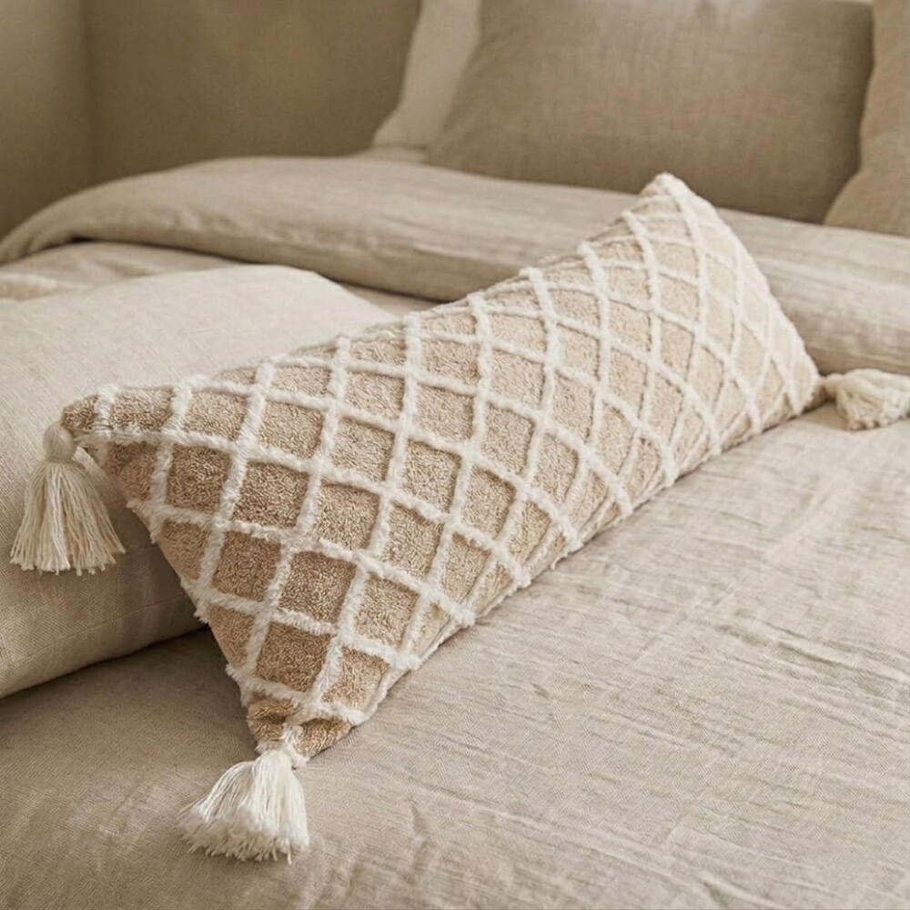 Cojín Zalmohadas Nórdico Tassel 25x60