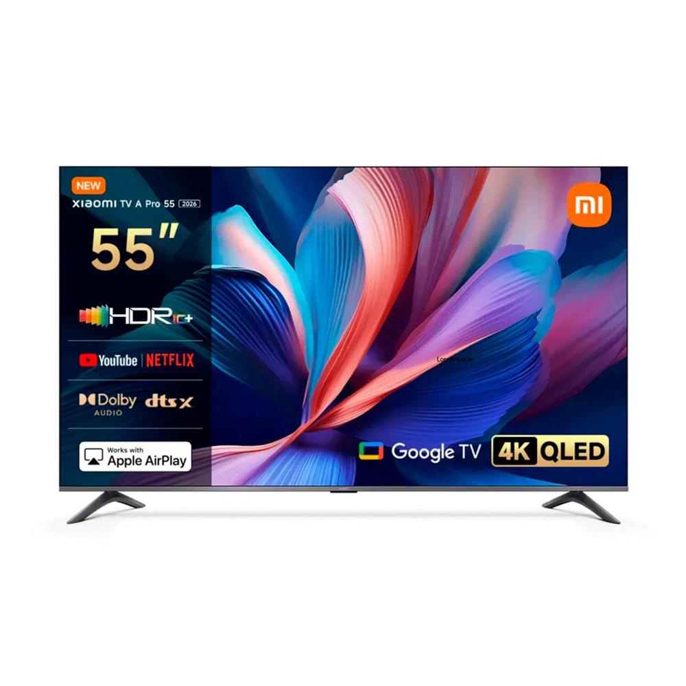 Televisor Xiaomi QLED 55"" Smart UHD 4K A PRO Google TV 2026